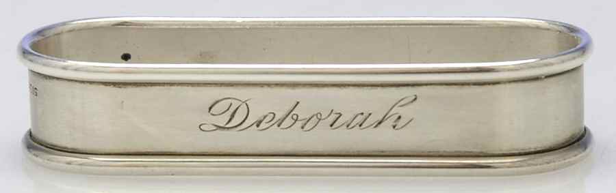 4063 (Sterling, Hollowware) Napkin Ring by R. Blackinton & Co-1