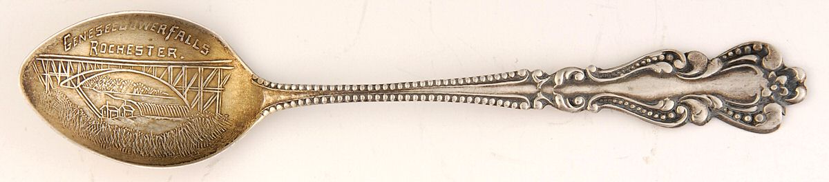 BWW1 (Sterling) Souvenir Spoon (Demitasse) by Barstow & Williams-1