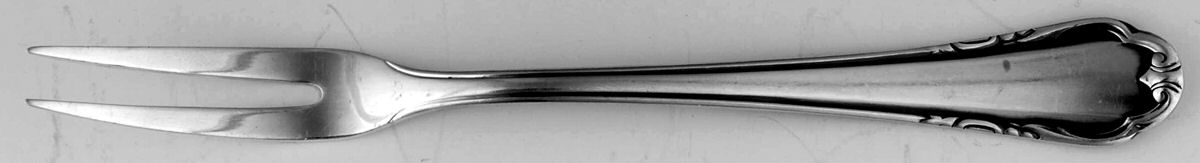 BSF28 (Silverplate) Short Handle Pickle/Olive Fork by Bremer Silberschmied-1