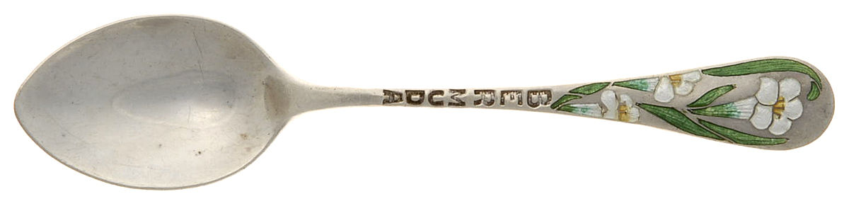 Bermuda Souvenir Spoons (Sterling) Bermuda Demitasse Spoon by Breadner Co. Ltd-1