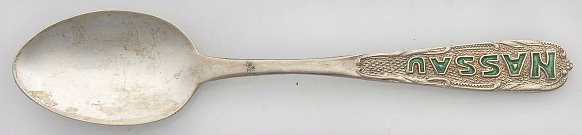 Bermuda Souvenir Spoons (Sterling) Bermuda Demitasse Spoon by Breadner Co. Ltd-1