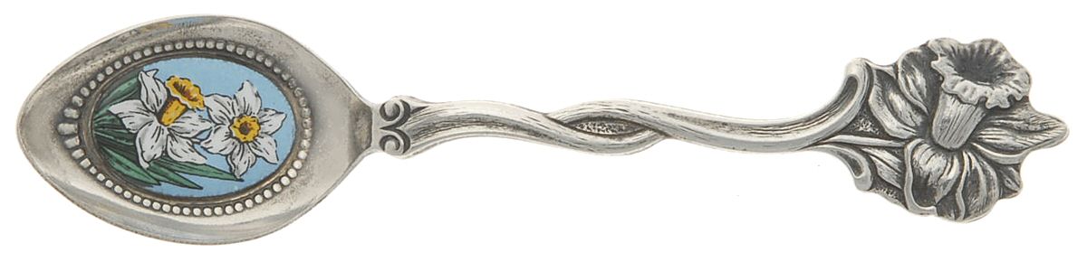 Bulbs Souvenir Spoons (Silverplate) Souvenir Spoon (Demitasse) by Breck's-1