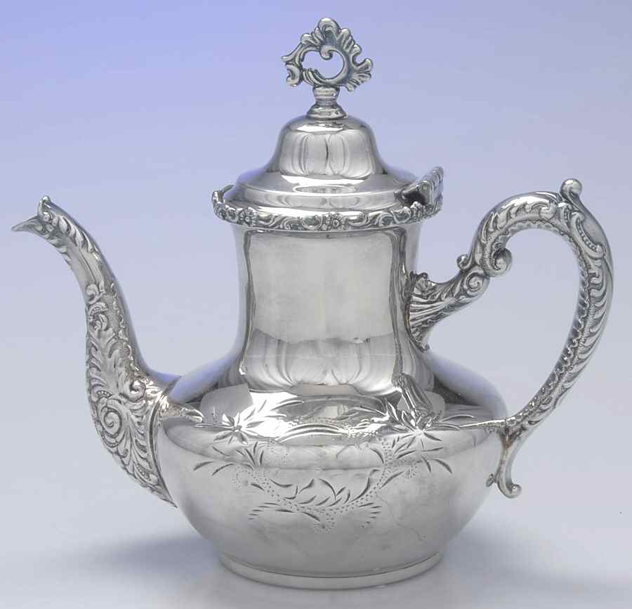 1430 (Silverplate, Hollowware) Teapot by Biggins-Rodgers Co-1