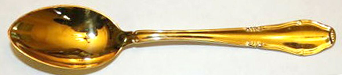 Nymphenburg Gold  Teaspoon by Bruckmann & Sohne-1