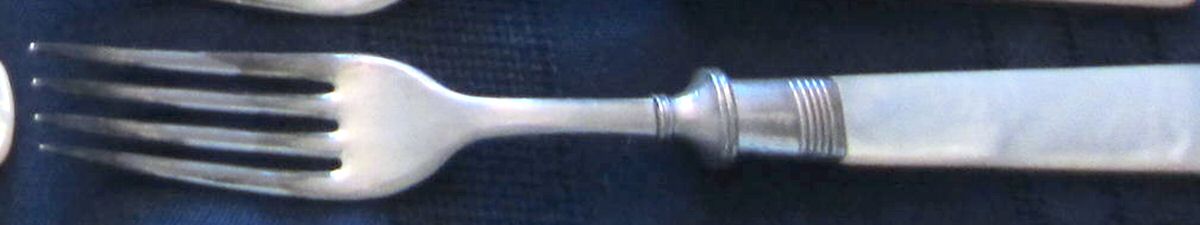 Pearl Handle (Sterling) Pearl Handle Fork by Baird-North -1