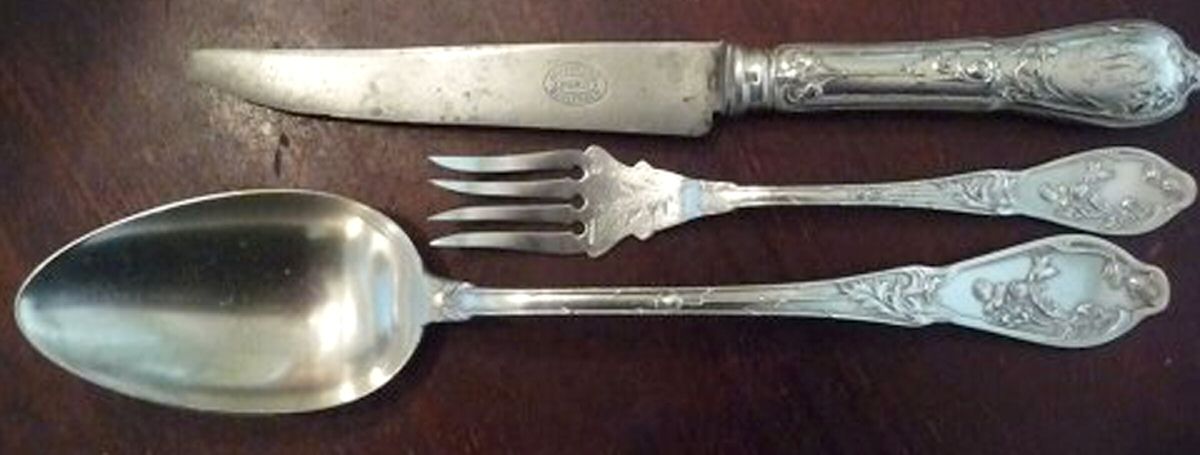 BOQ5 (Silverplate) Tablespoon (Serving Spoon) by Boulenger Adolphe-1