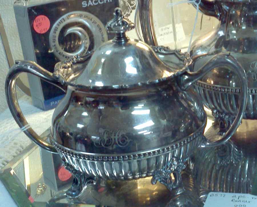 980 (Silverplate, Hollowware) Sugar Bowl & Lid by Bechard Mfg Co-1