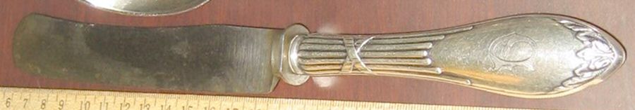 BSF30 (Sterling) Old French Hollow Knife by Bremer Silberschmied-1