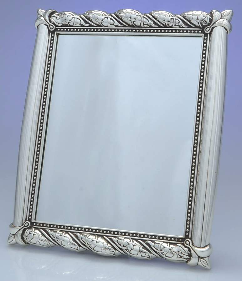 Silverplate Hollowware Frame-Holds 8" X 10" Picture by Burnes of Boston-1