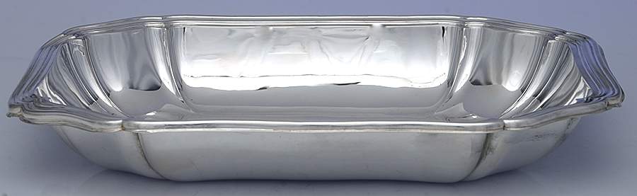 13635 (Sterling, Hollowware) 12" Rectangular Vegetable Bowl by Bruckmann & Sohne-1