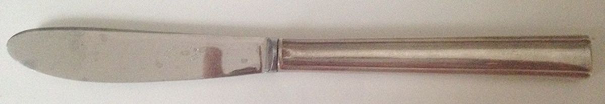 BOQ10 (Silverplate) Modern Hollow Knife by Boulenger Adolphe-1
