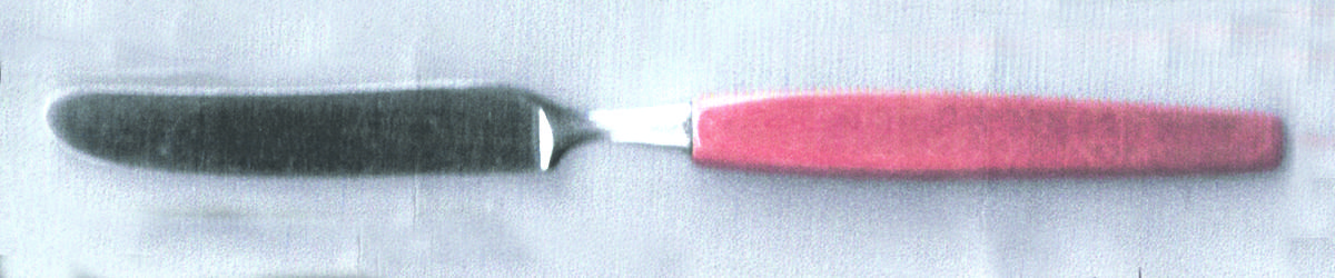 BX1 Pink (Stainless) New French Hollow Knife by Branchell-Germany-1