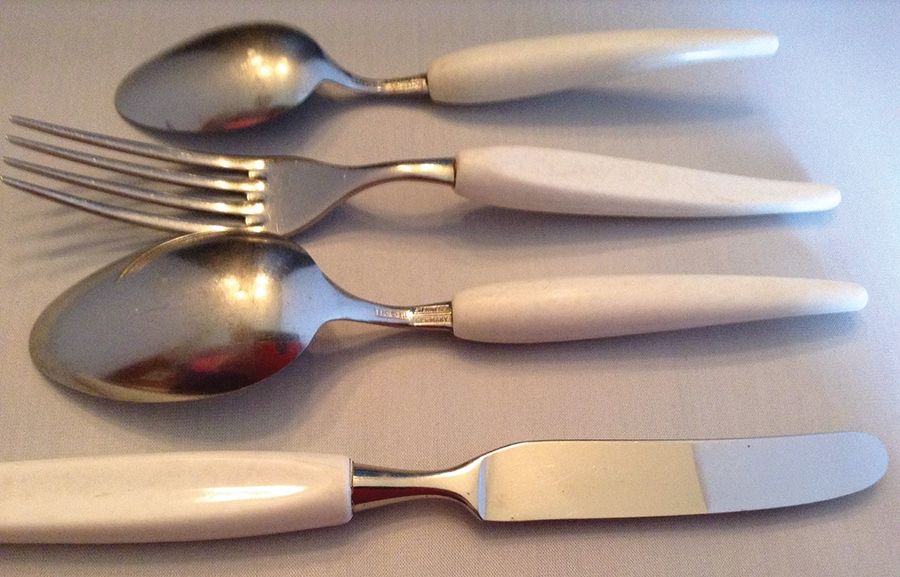 BX1 White (Stainless) Fork by Branchell-Germany-1