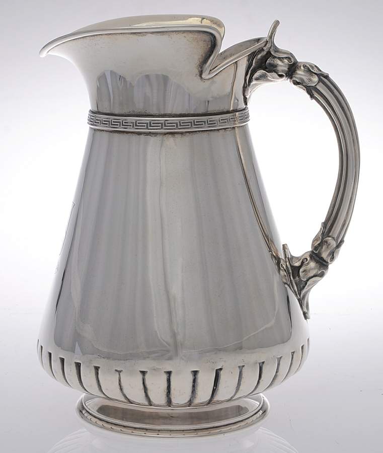 BGBBGB12 (Hollowware) Sterling Water Pitcher by Bigelow Bros. & Kennard-1