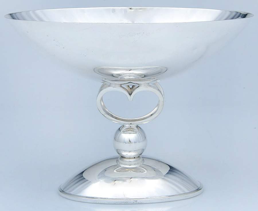 190 (Sterling, Hollowware) Pedestal Open Candy Dish by Black,Starr&Gorham-1