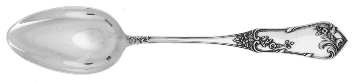 BOQ12 (Silverplate) European Place/Oval Soup Spoon by Boulenger Adolphe-1