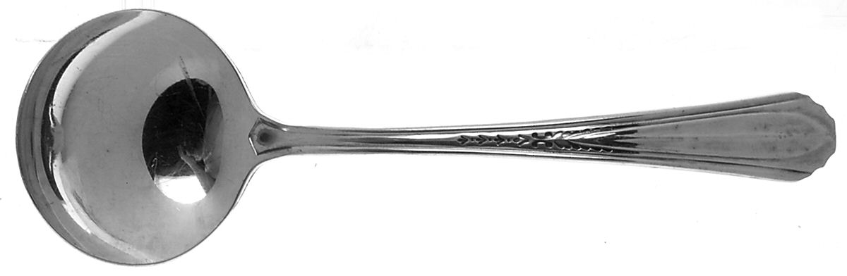 CAD1 (SILVERPLATE) Round Bowl Soup Spoon (Bouillon) by Cathedral-1