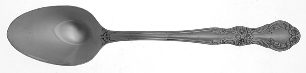Alyssa (Stainless) Oval Place Soup Spoon by Cambridge Silver-1