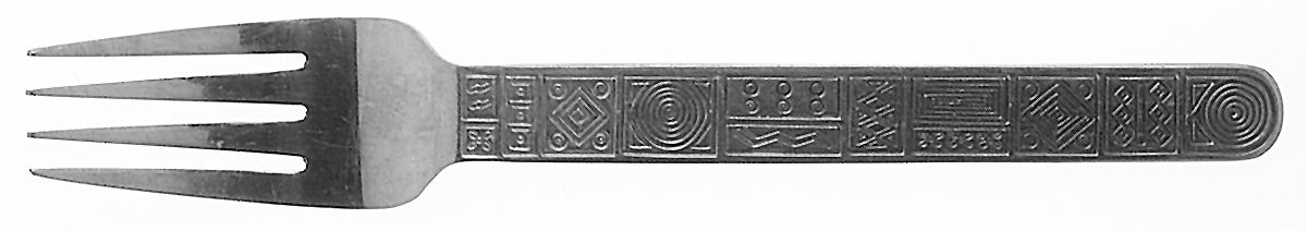 Aztec (Stainless) Individual Salad Fork by Cambridge Silver-1
