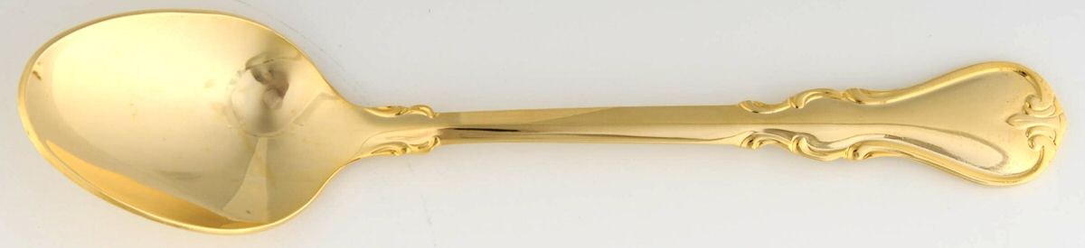 Gold Jessica (Gold Electroplate) Teaspoon by Cambridge Silver-1