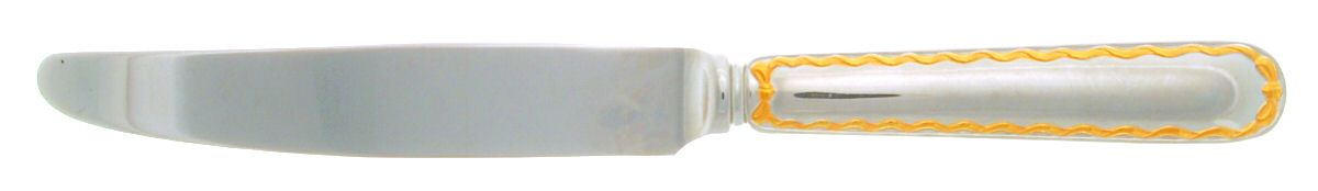 Dior Ribbon Gold (Stainless, Gold Accent) New French Hollow Knife by Christian Dior-1