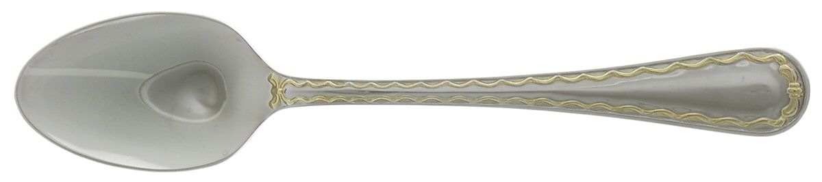 Dior Ribbon Gold (Stainless, Gold Accent) Teaspoon by Christian Dior-1