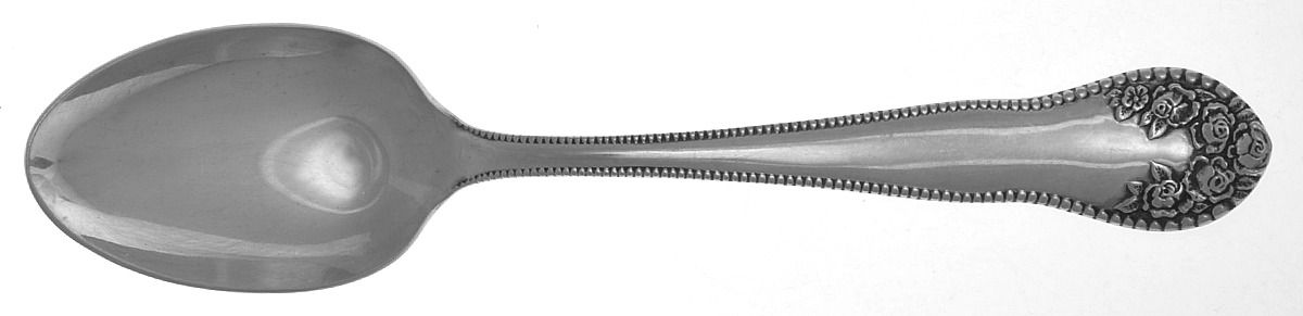 Dior Rose Antique (Stainless) Place/Oval Soup Spoon by Christian Dior-1
