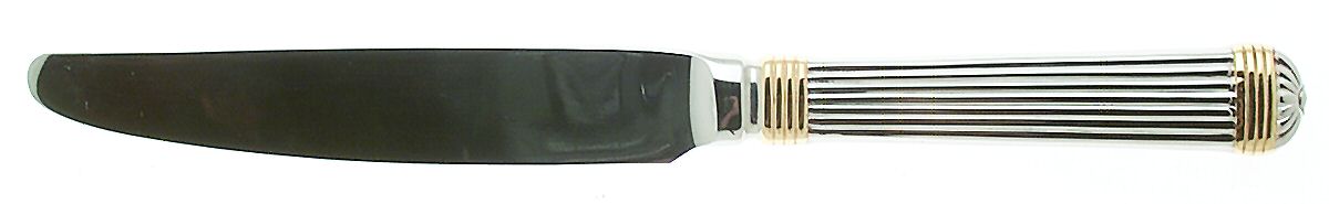 Gaudron (Stainless, Gold Accent) New French Hollow Knife by Christian Dior-1