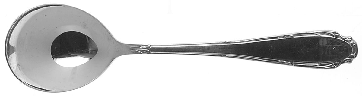 Princess Beatrix (Stainless) Round Bowl Soup Spoon (Cream Soup) by Coreling-1