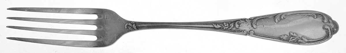 Louis XV (Silverplate) Individual Salad Fork by Chambly-1