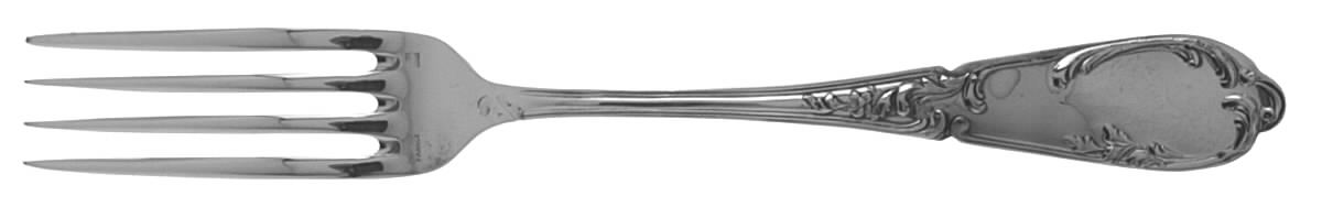 Louis XV (Silverplate) Fork by Chambly-1