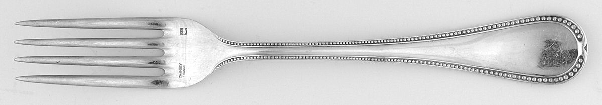 Perles (Silverplate) Fork by Chambly-1