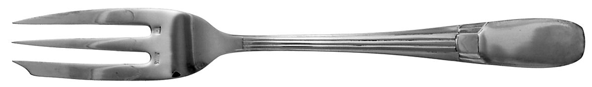 Raspail (Silverplate) Solid Salad Serving Fork by Chambly-1