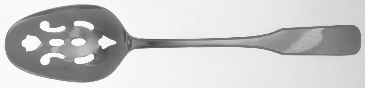 CLF5 (STAINLESS) Pierced Tablespoon (Serving Spoon) by The Cellar(Flatware)-1
