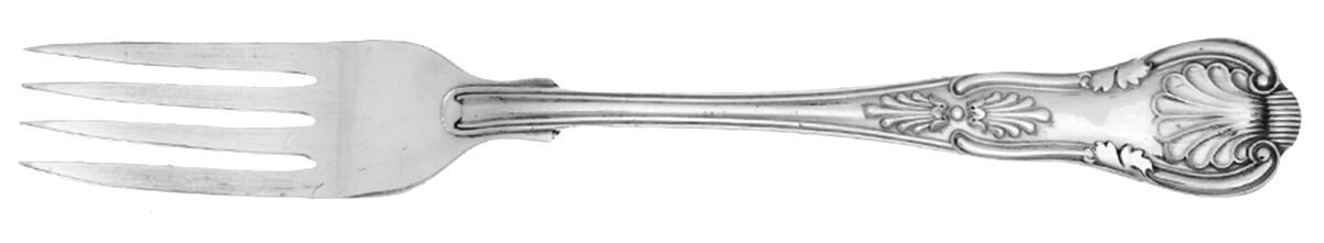 Kings (Silverplate) Fork by Cheltenham & Co Ltd-1