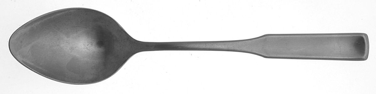 Williamsburg (Stainless) Place/Oval Soup Spoon by Carl Mertens-1