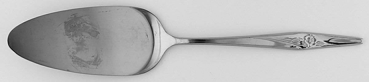 Spritely Rose (Stainless) All Stainless Pie Server by Creative Manor-1