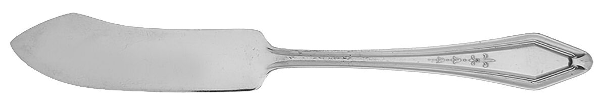 Two (Silverplate) Flat Handle Butter Spreader by Continental Silverplate-1