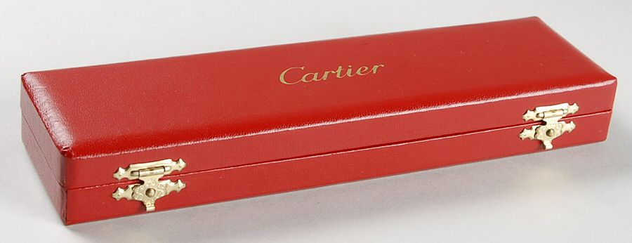 De Louis Cartier (Sterling) Cartier Box for Cheese Knife by Cartier-1