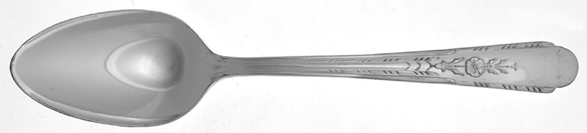 Crosby (Silverplate, 1935) Tablespoon (Serving Spoon) by Crosby Silver-1