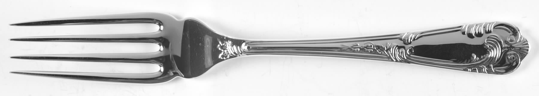 La Regence (Sterling) Individual Solid Fish Fork by R. Carrs (England)-1