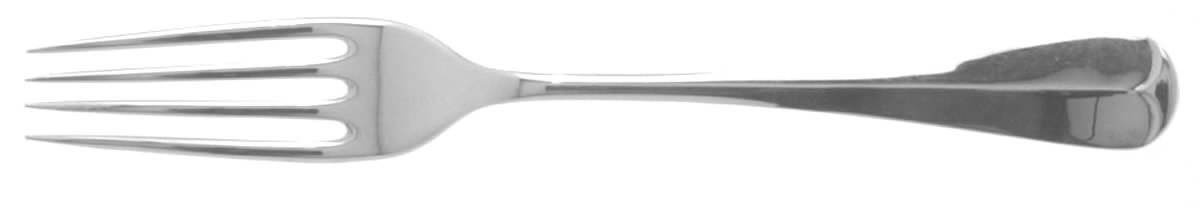 Rattail (Sterling) Fork by R. Carrs (England)-1