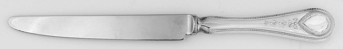 Victorian Bead (Sterling) New French Hollow Knife by R. Carrs (England)-1
