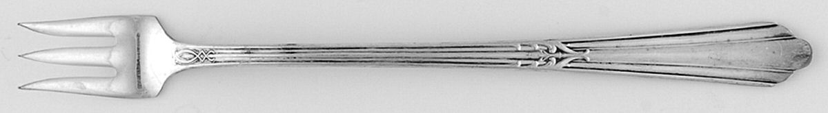 CSI1 (SILVERPLT) Cocktail/Seafood Fork by Caroline-1