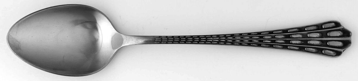 CSM4 (STAINLESS, 1966) Place/Oval Soup Spoon by Cosmos Products Company-1
