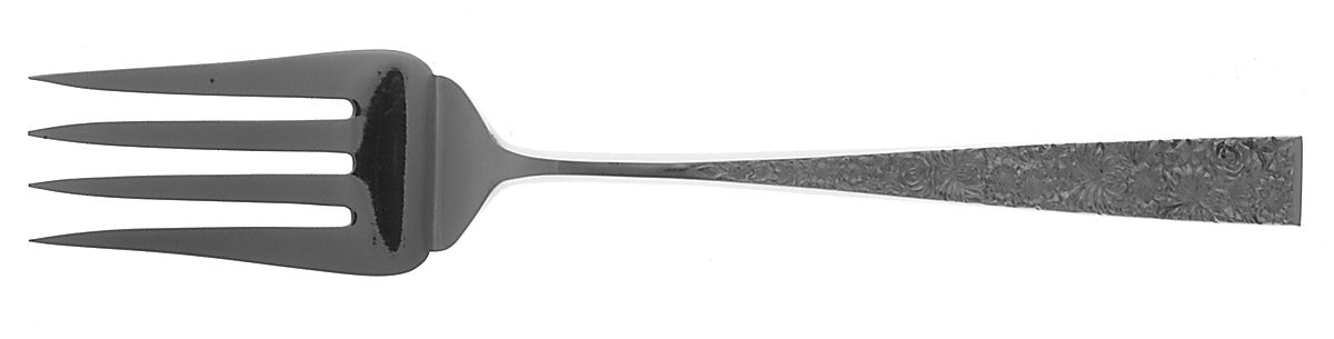 Fresco (Stainless) Medium Solid Cold Meat Serving Fork by Cosmos Products Company-1