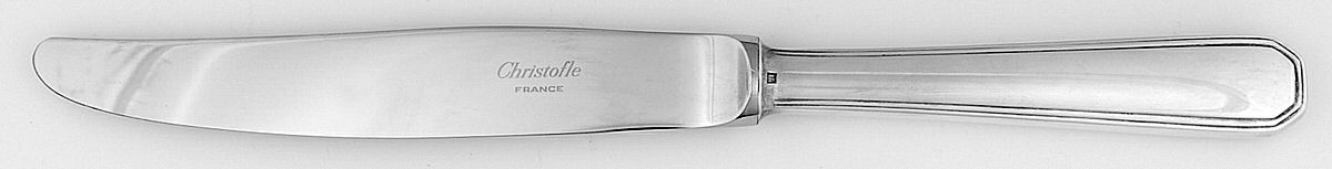 America (Silverplate, 1933) Hollow Modern Knife by Christofle France-1