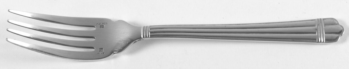Aria (Silverplate, 1984) Individual Solid Fish Fork by Christofle France-1