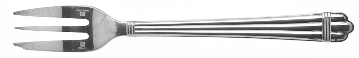 Aria (Silverplate, 1984) Pastry Fork by Christofle France-1