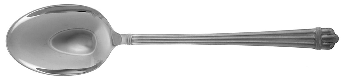 Aria (Silverplate, 1984) Solid Serving Spoon by Christofle France-1
